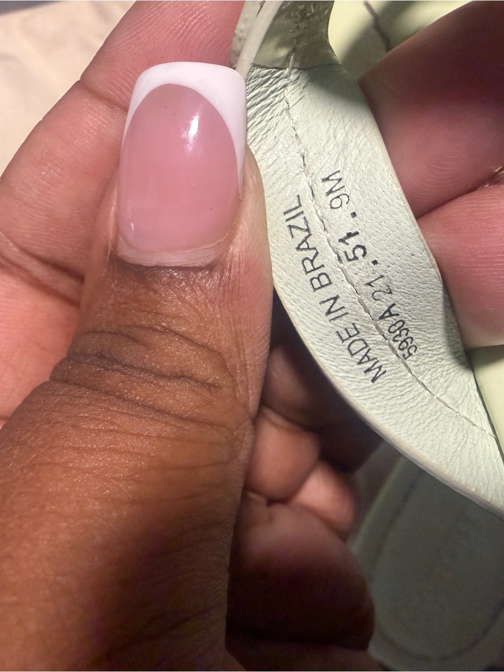 Tory Burch Women Mint Green Logo Sandals - Picture 7 of 7